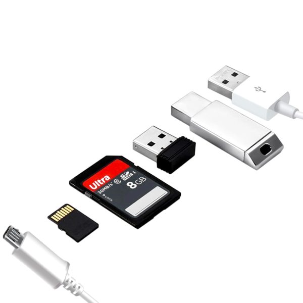 رم ریدرتایپ C چند کارهUSB3.1 با قابلیت خواندن مموری و USB مدل UTC3-1