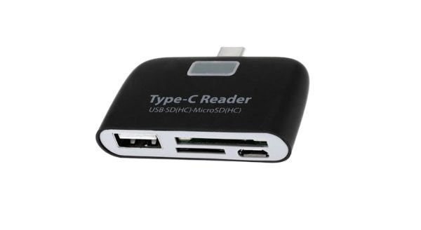 رم ریدرتایپ C چند کارهUSB3.1 با قابلیت خواندن مموری و USB مدل UTC3-1