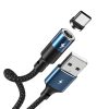 کابل تبدیل مغناطیسی USB به microUSB ریمکس مدل Smart ZIGIE10_2m طول 1.2 متر