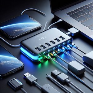 هاب USB امکان اتصال چند USB همزمان به یک دستگاه 