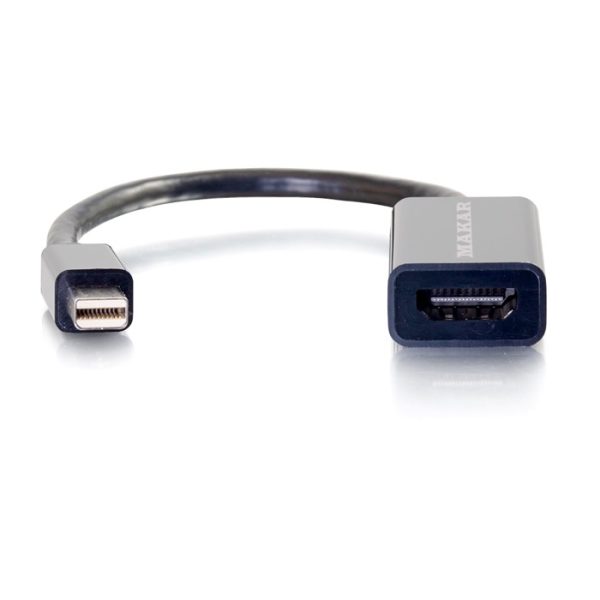 آداپتور Mini DisplayPort به HDMI ماکار مدل MK-CN242 کیفیت تصویر 4K، سازگاری گسترده و طراحی قابل حمل برای اتصال بی‌نقص دستگاه‌های مک و ویندوزی